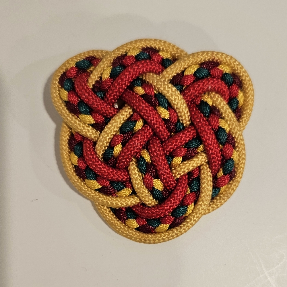 Korean Silk Knot Brooch